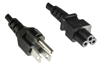 UL plug, 3 pole, 1,8 m, with IEC 60320 C5 connector