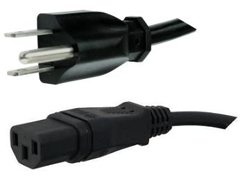 Japan plug 3 pole, 2,0 m, with IEC 60320 C13 connector